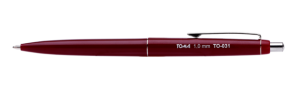 DŁUGOPIS AUT.1,0 MM BORDO TOMA 