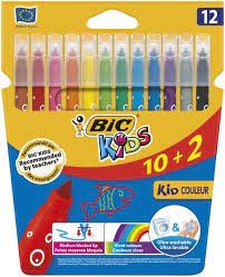 FLAMASTRY 10+2 KID COULEUR BIC 
