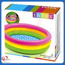 BRODZIK TĘCZOWY 86X25 INTEX 