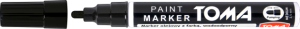 MARKER OLEJOWY Z FARBĄ CZARNY T OMA