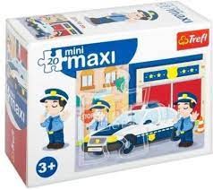 PUZZLE MINI MAXI 20EL POLICJA 