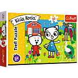 PUZZLE 30 PRZYGODY KICI KOCI 18264 TREFL