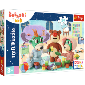 PUZZLE 24 MAXI TREFLIKI 14325 BOBASKI I MIŚ