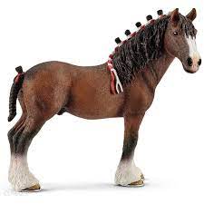 SCHLEICH 13808 WAŁACH RASY  CLYDESDALE