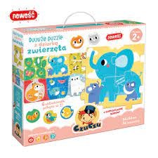 CZUCZU DUUUŻE PUZZLE Z DZIURKĄ  ZWIERZĘTA