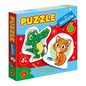 PUZZLE DLA MALUSZKÓW DINO 