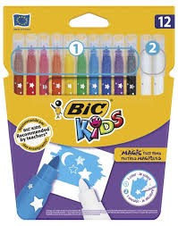 FLAMASTRY KIDS COLOUR ERASE 10+ 2 KOL.BIC