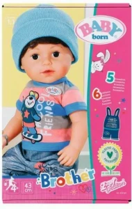 BABY BORN BRACISZEK BRUNET/0369 