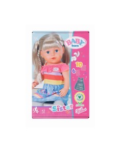 BABY BORN SIOSTRZYCZKA BLONDYNK A  /0345/