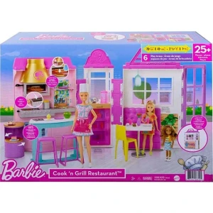 BARBIE RESTAURACJA Z GRILEM 