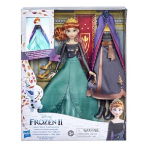 FROZEN 2 LALKA ANNA MAGICZNA  PRZEMIANA