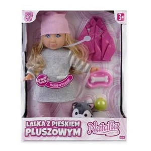LALKA NATALIA Z PIESKIEM 35CM 