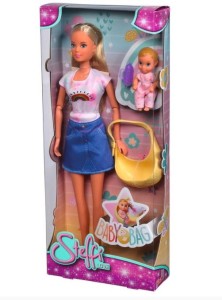 STEFFI LALKA Z BOBASEM+ CHUSTA 