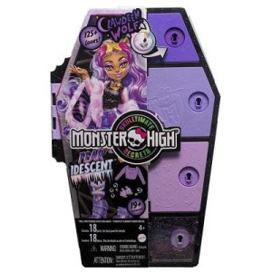 MONSTER HIGH STRASZYSEKRETY  FEAR IDESCENT/CLAWDEEN WOLF