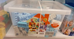 KLOCKI W POJEMNIKU 200EL PASTEL 3015