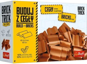BUDUJ Z CEGŁY CEGŁY UZUPEŁNIAJĄ CE 40SZT  DACHÓWKI