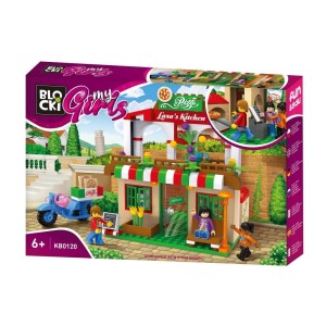 KLOCKI BLOCKI KB0120 MY GIRLS  PIZZERIA LARY