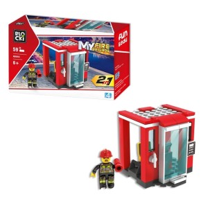 KLOCKI BLOCKI MY FIRE BRIGADE 0853