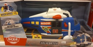 HELIKOPTER NIEBIESKI Z FUNKCJAM I DICKIE