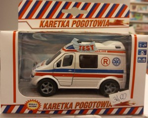 VAN POGOTOWIE 11CM GŁOS 