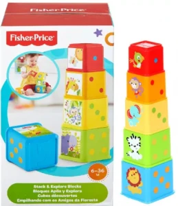 FISHER-PRICE KLOCKI ODKRYWCY 
