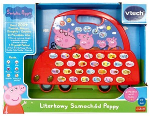 VTECH LITERKOWY SAMOCHOD  PEPY 