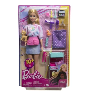 BARBIE LALKA MALIBU STYLISTKA  Z PIESKIEM