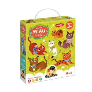 CZUCZU PUZZLE MIAU KOTKI 3+/40 SZT