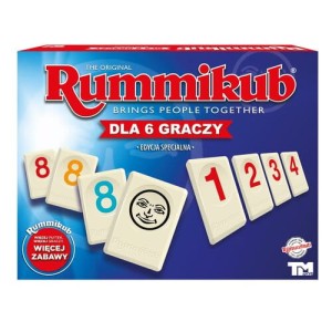GRA RUMMIKUB DLA 6 GRACZY 