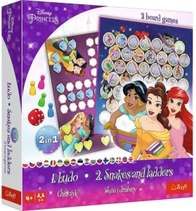 GRA-2W1 CHIŃCZYK+WĘŻE I DRABINY /DISNEY PRINCESS