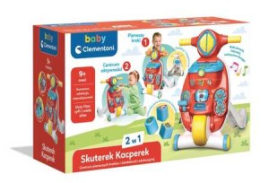 CLEMENTONI SKUTEREK ARTUREK 2W1  PCHACZ/9300