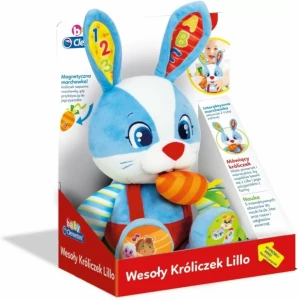 CLEMENTONI WESOŁY KRÓLICZEK LIL LO Z MARCHEWKĄ