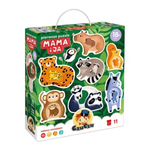 CZUCZU PIERWSZE PUZZLE MAMA I  JA