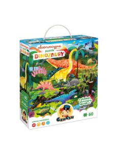 CZUCZU PUZZLE OBSERWACYJNE   DINOZAURY