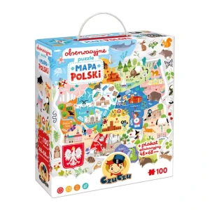 CZUCZU PUZZLE OBSERWACYJNE   MAPA POLSKI