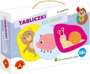 GRA-SÓWKA MĄDRA GŁÓWKA TABLICZKI  KOLOROWE