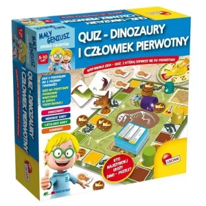 LISCIANI DINOZAURY I CZŁOWIEK PIERWOTNY QUIZ