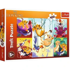 PUZZLE 100/ KRÓL LEW 