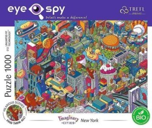 PUZZLE 1000 UFT NEW JORK  /10708/ TREFL PRIME