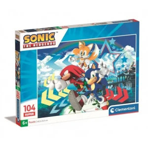 PUZZLE 104 SONIC /CLEMENTONI/ 2679