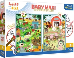 PUZZLE 4W1 BABY MAXI DOUBLE- SIDED/0004