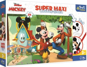 PUZZLE 4W1 BABY MAXI DOUBLE- SIDED/0129