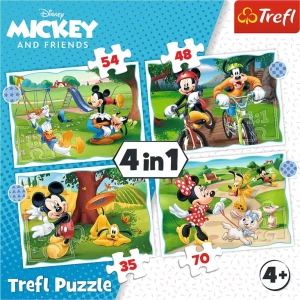 PUZZLE 4W1 MICKEY 34604 