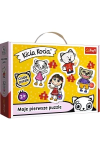 PUZZLE BABY CLASSIC WESOŁA KICI A 36088 TREFL