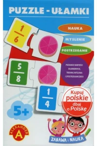 PUZZLE UŁAMKI NAUKA I ZABAWA ALEXANDER