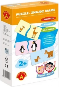 PUZZLE ZNAJDŹ MAMĘ NAUKA I ZABAWA  ALEXANDER
