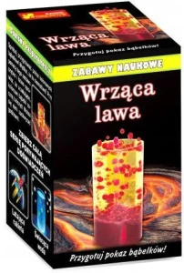 ZABAWKI NAUKOWE WRZĄCA LAWA   ZESTAW DO EKSPERYMENTÓW