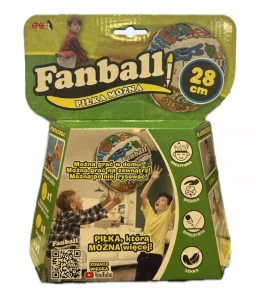 FANBALL PIŁKA NOŻNA DMUCHANA  28CM/1018
