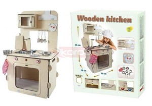 KUCHNIA DREWNIANA NATURALNA  /9618/