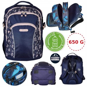 PLECAK SZKOLNY W KWIATKI/3142  HERLITZ